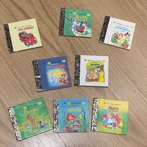Bundle of little little golden books miniature
#2, 5, 9, 21, 23, 41, 42, 43